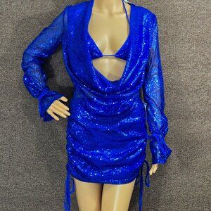 The Mew Mews Sequin 3 Piece Skirt Set